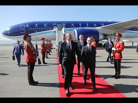 საქართველოს სამუშაო ვიზიტით აზერბაიჯანის რესპუბლიკის პრეზიდენტი ეწვია