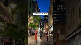 Melbourne Australia 2025, Hardware Lane #walkthrough #city #summer