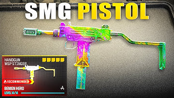 the BROKEN *SMG PISTOL* Build is INSANE in MW3! (Best WSP Stinger Class Setup)