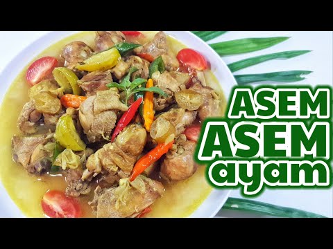 Ayam Asem Asem Buncis