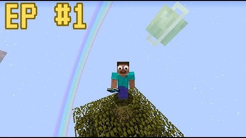 Episode 1 of Minecraft Sky factory made by Feed The Best