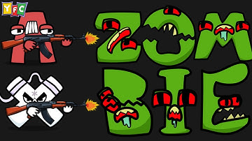 Alphabet Lore VS Zombies | Alphabet Lore Animation
