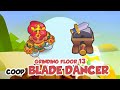 Blade Dancer + Grindstone is grinding down floor 13 | COOP Rush Royale