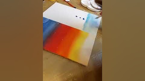 Part 2!! Sunset Painting. Like For Part 3!!❤️