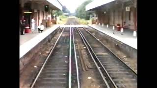 North London line cab ride Richmond to North Woolwich 1987