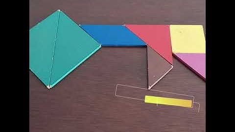 Tangram Key | A fun way to work with shapes | D.M. Mukundhan | #Shorts