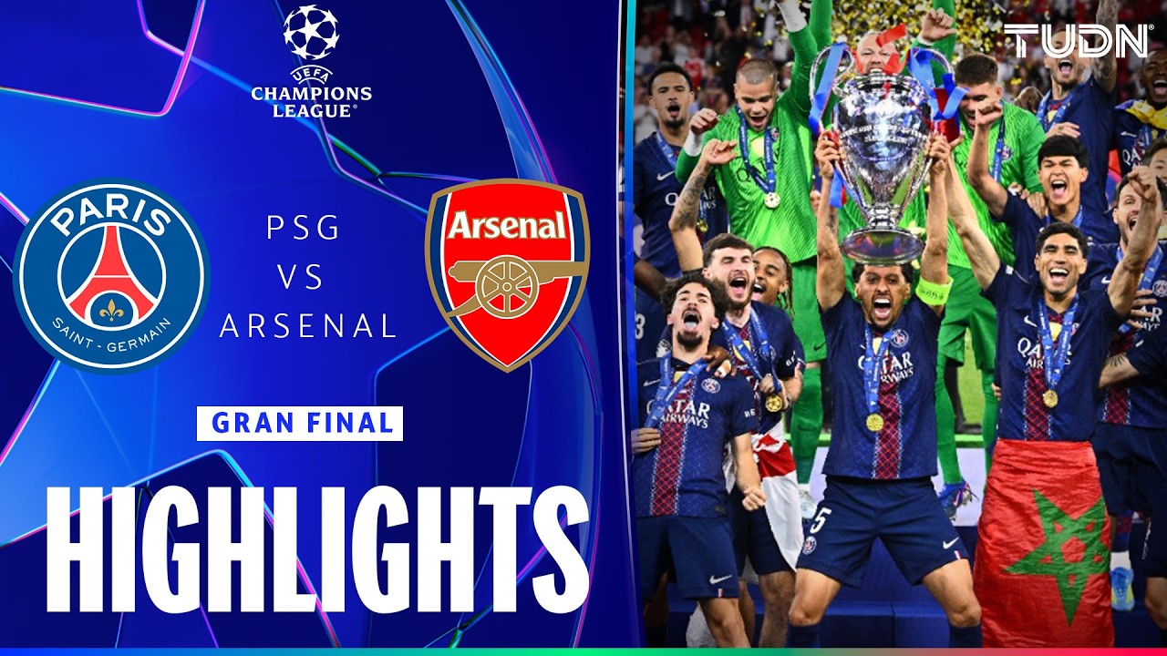 HIGHLIGHTS - PSG vs Arsenal | UEFA Champions League - Final 2025-26 | TUDN