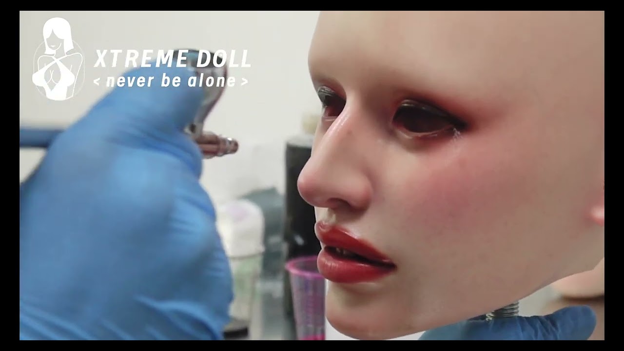 XTdoll's makeup silicone head