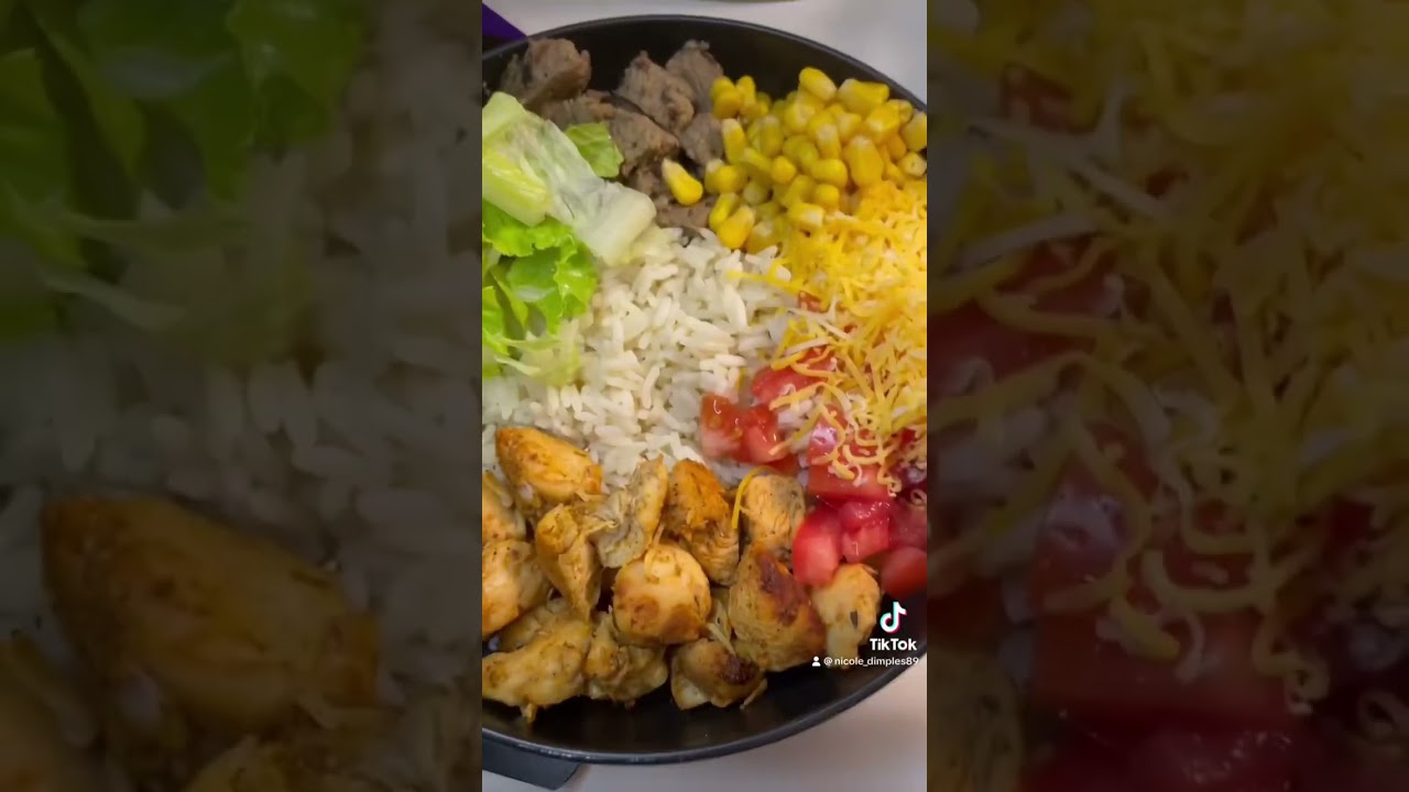 Taco Bell power bowl inspired 