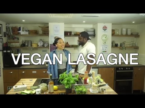 VEGAN LASAGNE RECIPE feat. Vegan Hustle