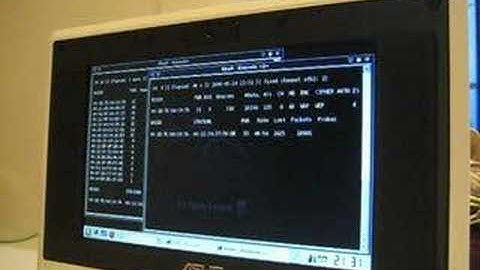 Worlds fastest Eee-PC 128bit WEP Crack BT3 [ Bootup to Key ]