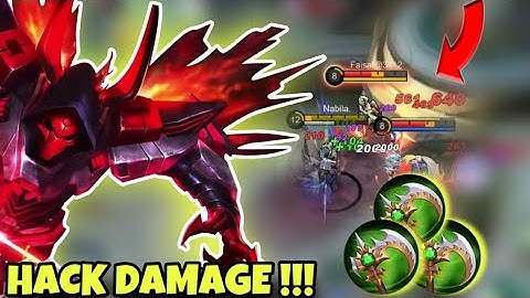 HACK DAMAGE!!! ||  BEST BUILD ARGUS AUTO NGACENG PARAH || MLBB