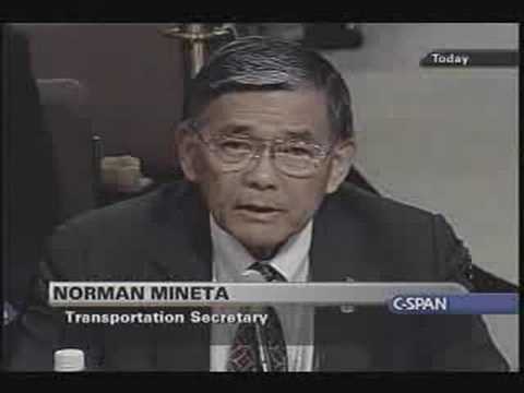 Norman Mineta's Testimony to the 9/11 Commission (excerpt)