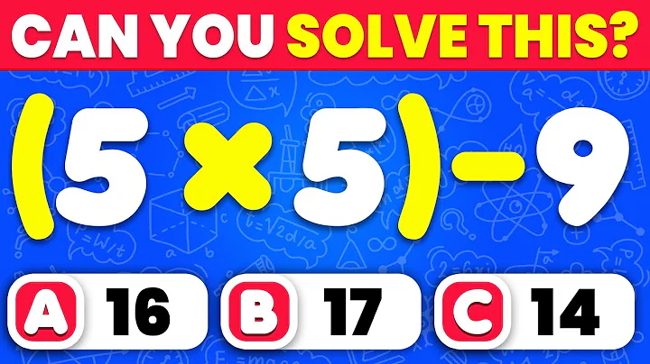 The Ultimate Math Quiz! ➗✖️ | Easy, Medium, Hard & Impossible Levels