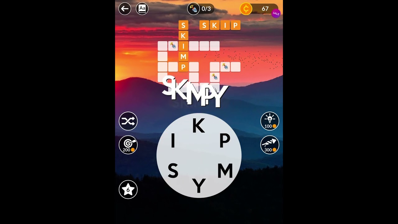 Wordscapes Level 218 Cloud 10