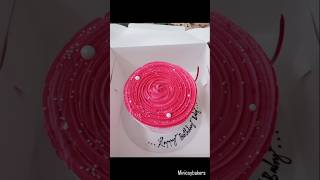 red rose cake