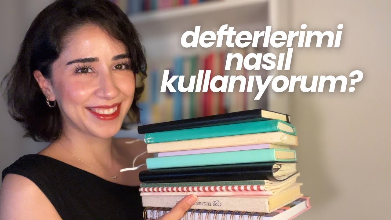hayatımı düzenleyen defterlerim