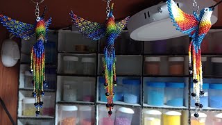 colibrí grande en mostacilla parte #1