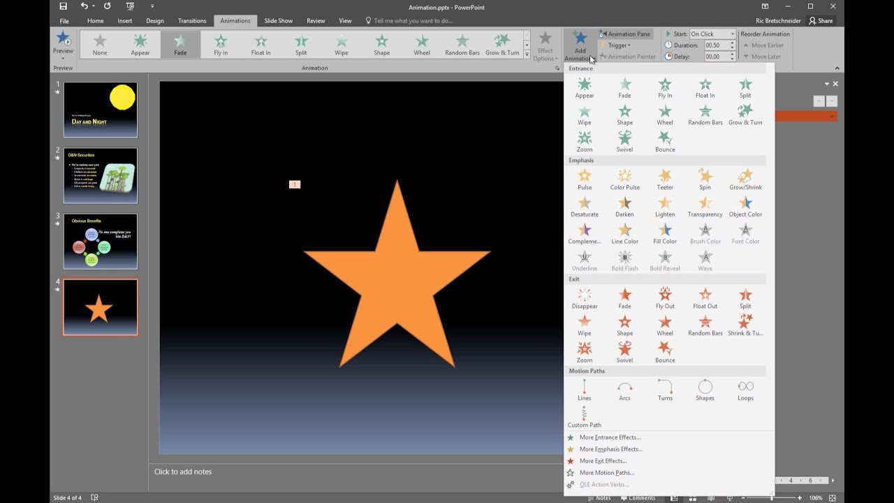 Fixing PowerPoint Animation User Interface - A Modest Proposal - YouTube