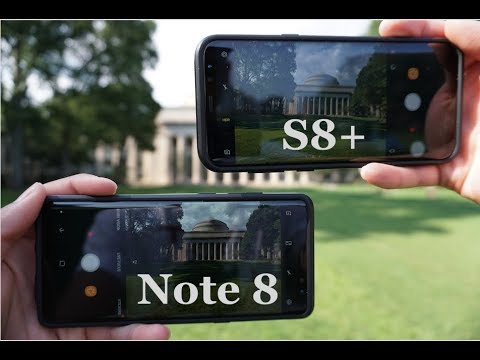 Samsung Galaxy Note 8 vs. S8(+) In-Depth Camera Comparison