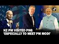 New Zealand PM Chris Hipkins scheduled his PNG visit to meet PM Modi despite Biden’s absence