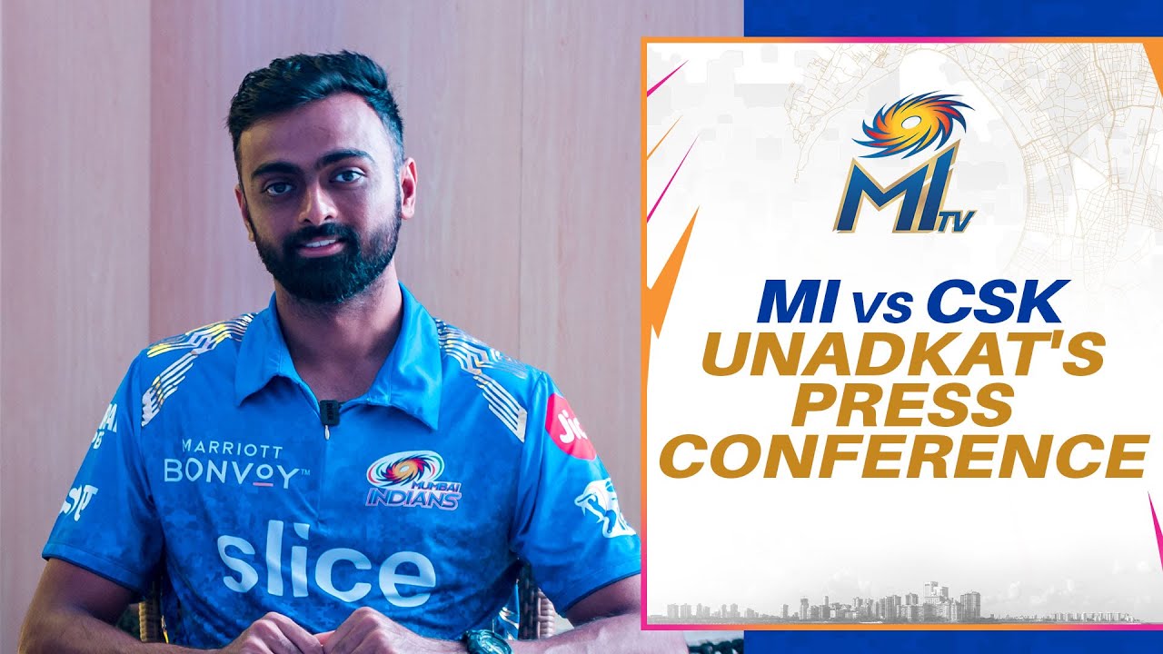 Jaydev Unadkat's Pre-match Press Conference | Mumbai Indians