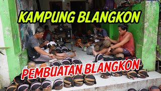 Pembuatan Berbagai Jenis Blangkon Di Kampung Blangkon Solo Jawa Tengah