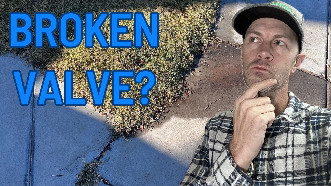 How To Fix Sprinkler Valve Leaking - YouTube