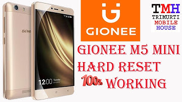gionee m5 mini hard reset