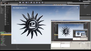 Menu Model Viewer 3D PAD Android pre alpha Preview