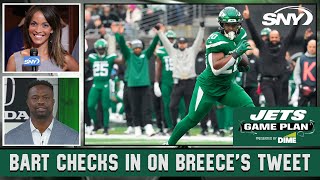 Bart Scott reacts to Breece Hall's proclamations for his 2024 season | Jets Game Plan | SNY