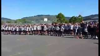 White Ribbon Rolling Haka 2015