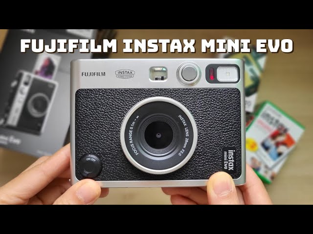 Fujifilm Instax Mini Evo unboxing + How to use demo  BEST Instant Camera &  Printer for Smartphone 