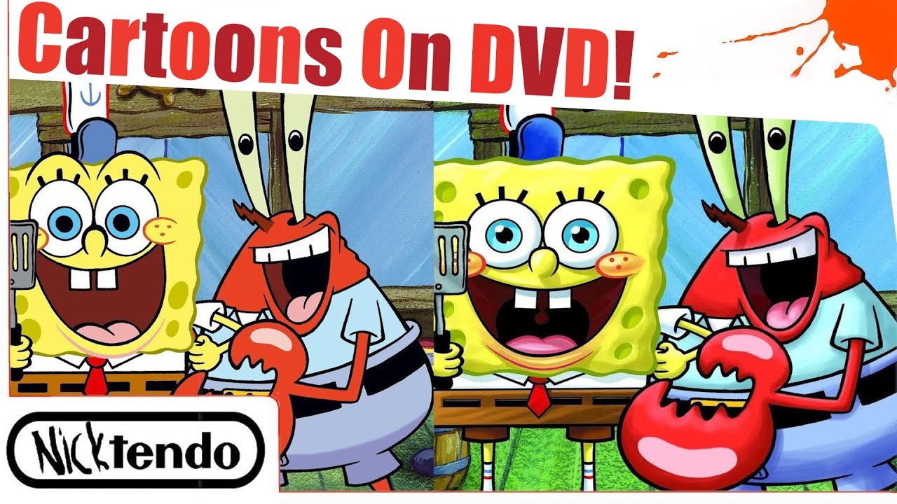 Cartoons on DVD Re-Released - Simpsons, Mario, SpongeBob & More!