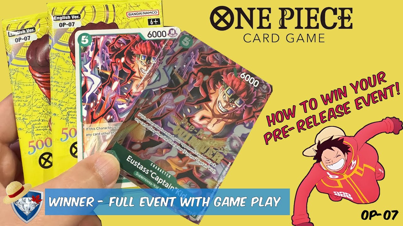 We did it! Winner! OP07 Pre-Release Event | One Piece Card Game