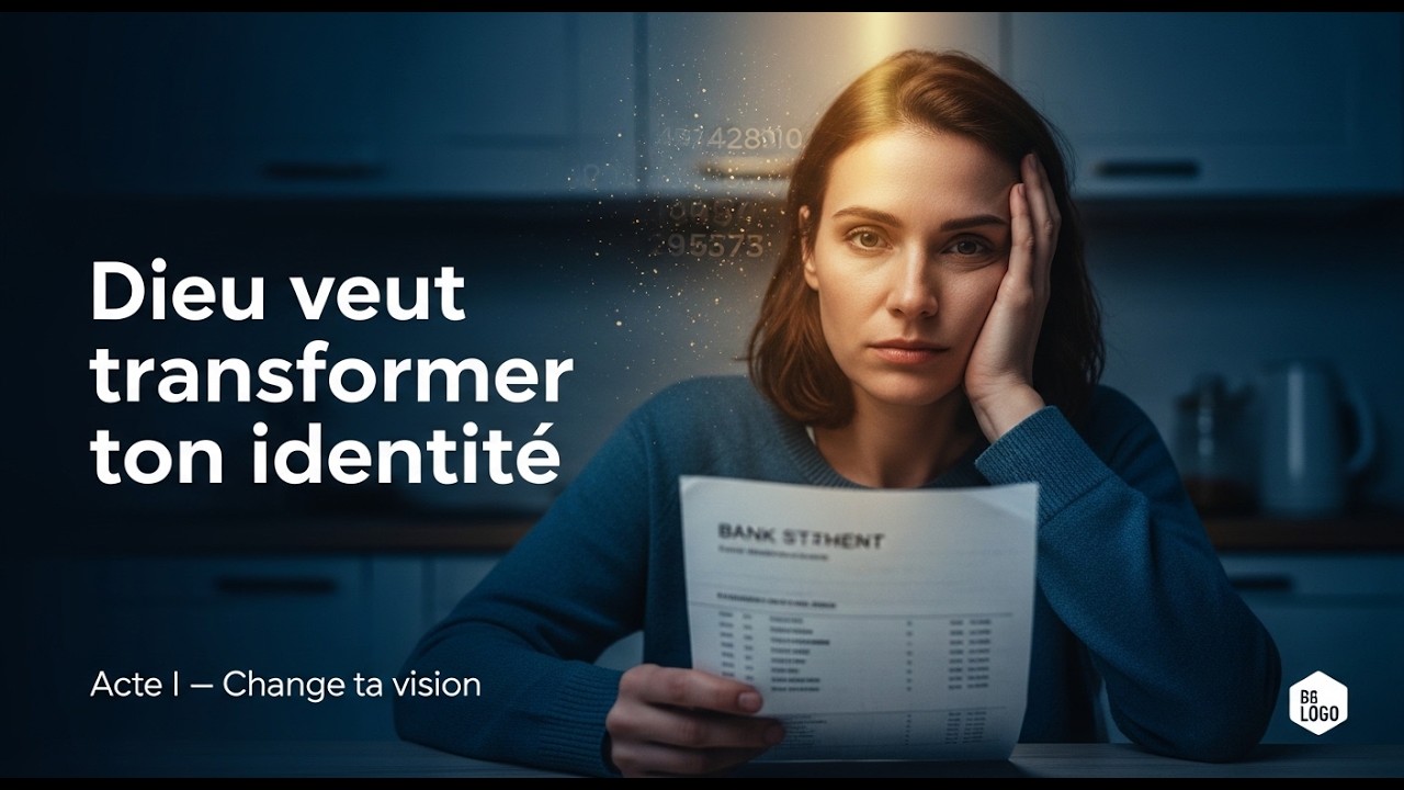 Dieu Veut Changer Ton Identité Avant de Changer Ton Compte Bancaire
