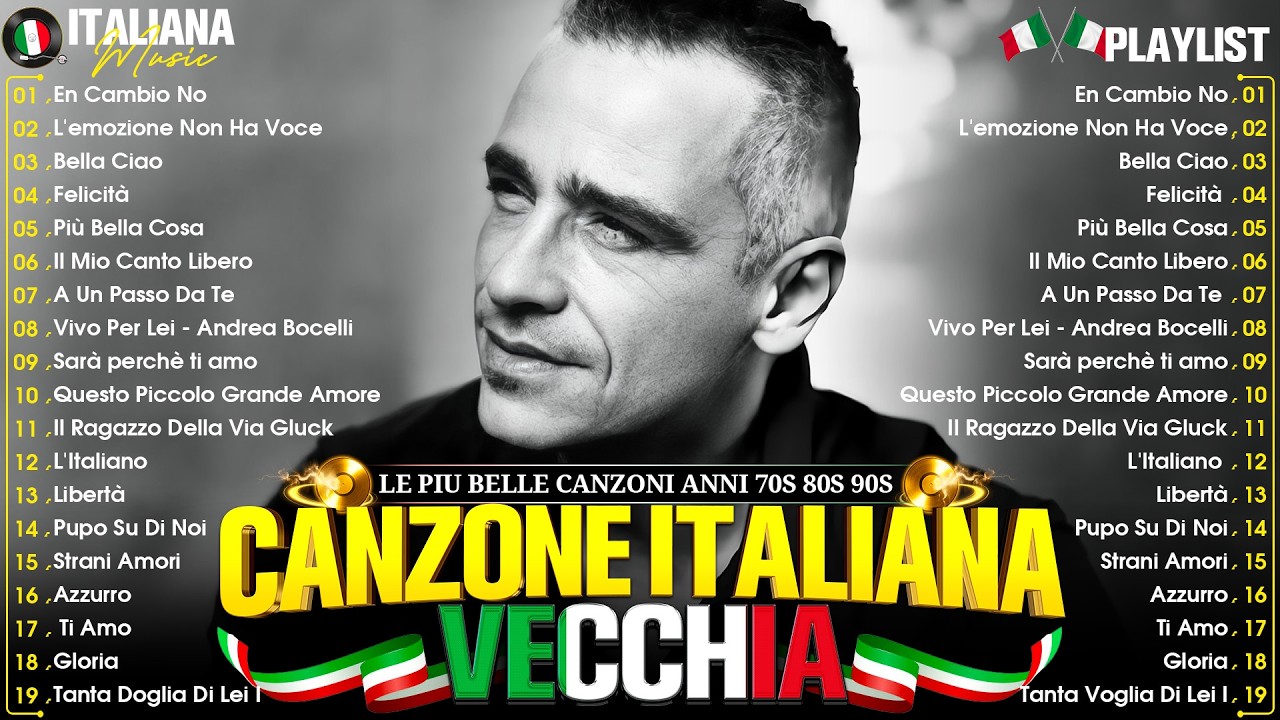 Le Più Belle Canzoni Italiane anni 60 70 80 90🎸Pupo, Adriano Celentano,Toto Cutugno, Ricchi e Poveri