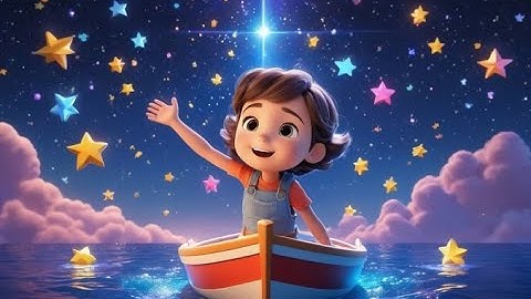 Sail to Dreamland | Soothing Bedtime Lullaby for Toddlers | Peaceful Nursery Rhyme