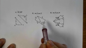5.6 Inequalities in Two Triangles Video