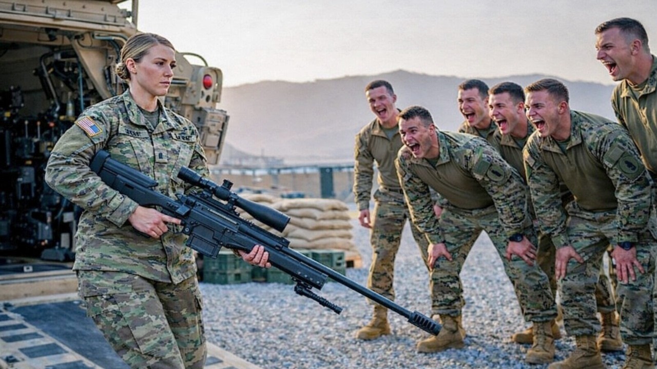 “‘Sadece bir kız mı?’ dediler — keskin nişancı SEAL hattı tuttu.”