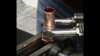 Soldering 1-1/2" Copper tube assembly