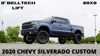 2020 Lifted Chevy Silverado Custom | 20X9 on 37s | 8’’ BELLTECH Lift