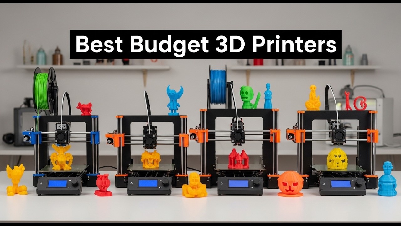 TOP 5 Best Budget 3D Printers 2026 - YouTube