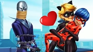 Cat Noir Saving Ladybug from Hawk Moth - Cartoon Game for Kids - Miraculous Ladybug Full Episode screenshot 1