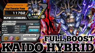 KAIDO HYBRID FULL BOOST GAMEPLAY | ONE PIECE BOUNTY RUSH | OPBR