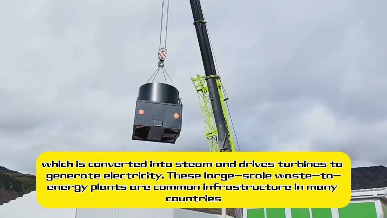 The world's smallest waste-to-energy plant