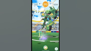 Ditto transform into max cp mega rayquaza #shorts #mega #rayquaza #ultragoo #legendary #ditto