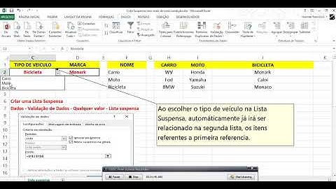 Lista Suspensa com 2 Condições