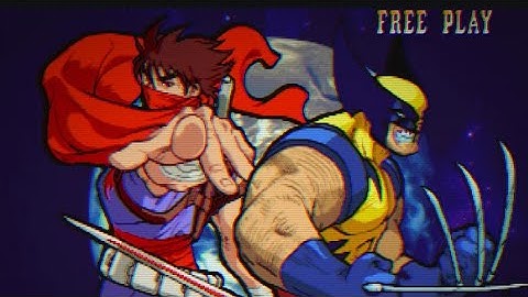 MvC1: Strider Hiryu/Wolverine Expert Playthrough