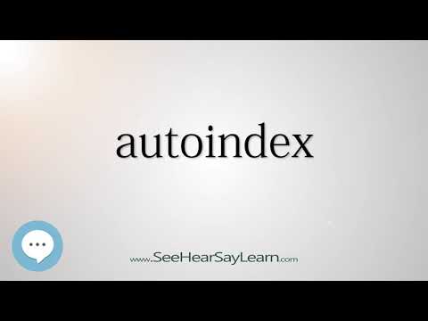 autoindex